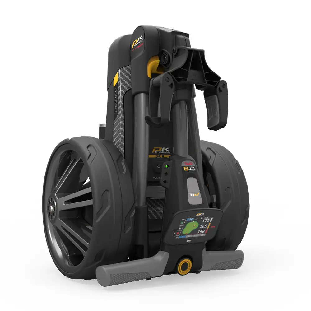 Powakaddy CT8 GPS Gun Metal Lithium 2023 Electric Golf Trolley + Free 7 Powakaddy CT8 GPS Gun Metal Lithium 2023 Electric Golf Trolley + Free - Image 5