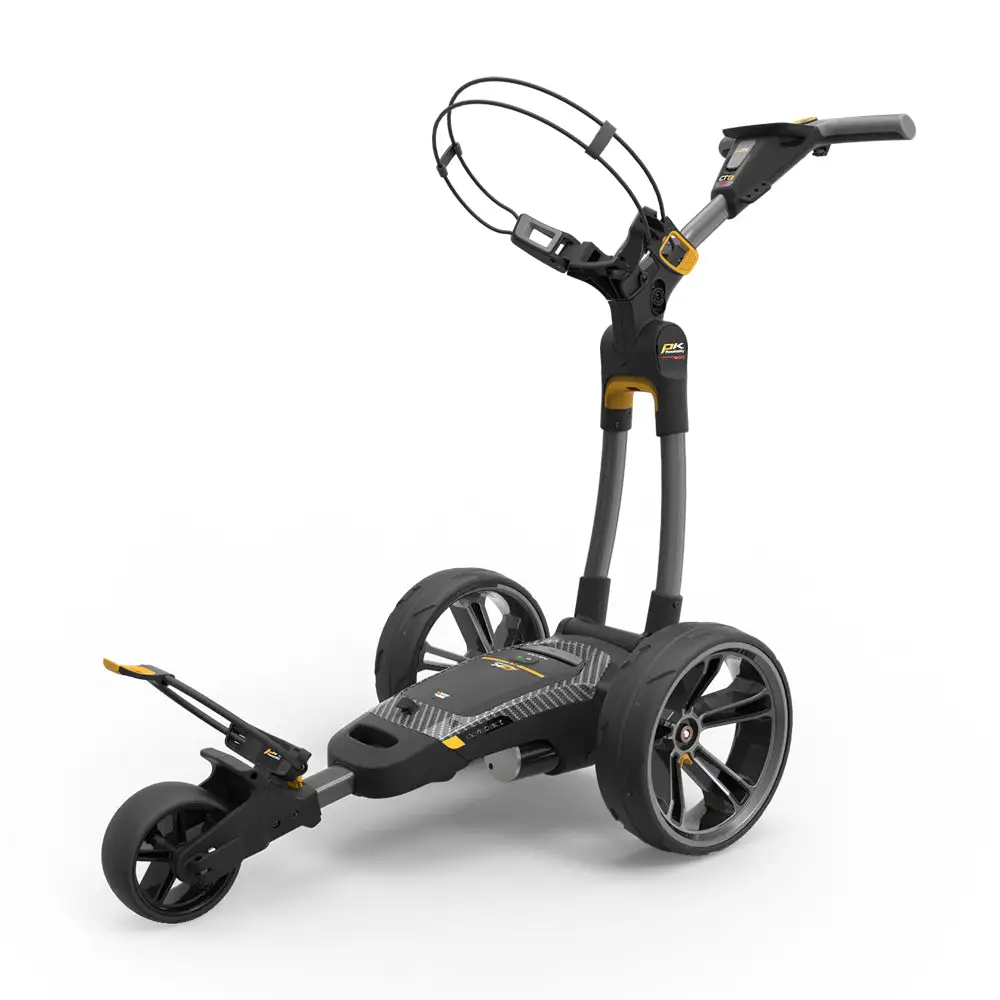 Powakaddy CT8 GPS Gun Metal Lithium 2023 Electric Golf Trolley + Free 9 Powakaddy CT8 GPS Gun Metal Lithium 2023 Electric Golf Trolley + Free - Image 7