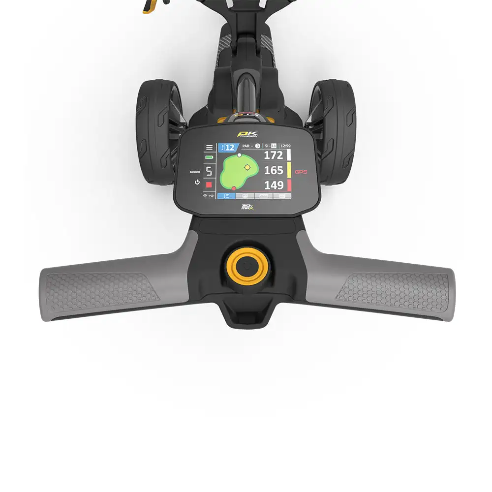 Powakaddy CT8 GPS Gun Metal Lithium 2023 Electric Golf Trolley + Free 12 Powakaddy CT8 GPS Gun Metal Lithium 2023 Electric Golf Trolley + Free - Image 10