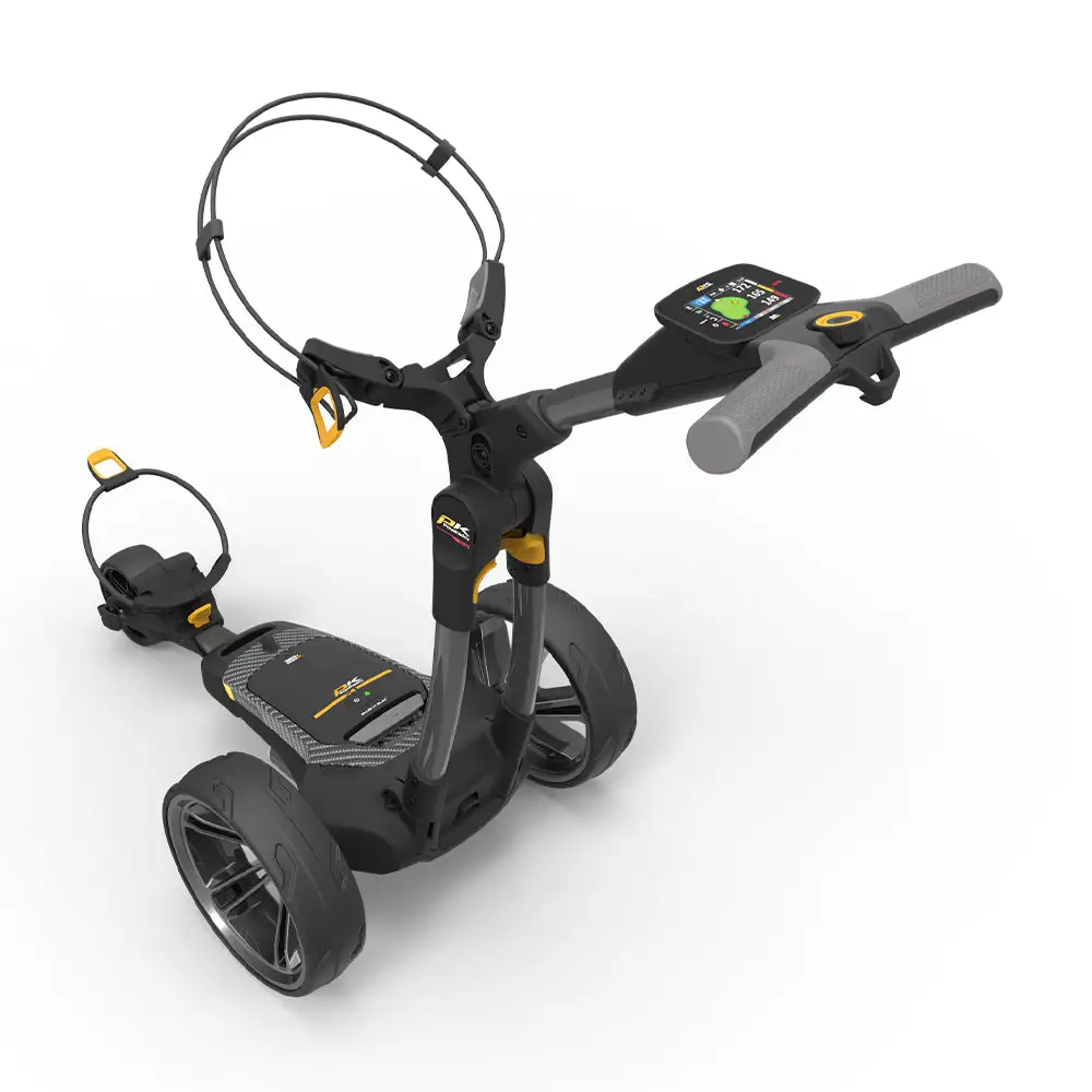 Powakaddy CT8 GPS Gun Metal Lithium 2023 Electric Golf Trolley + Free 3 Powakaddy CT8 GPS Gun Metal Lithium 2023 Electric Golf Trolley + Free
