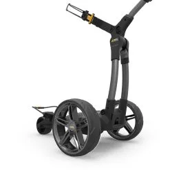 Powakaddy FX5 Lithium Gun Metal 2023 Electric Golf Trolley + Free Gift -Golf Clubs Store 0003s 0003 11 2023 FX5 Gun Metal XL Extended Battery 1500x