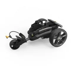 Powakaddy FX5 Lithium Gun Metal 2023 Electric Golf Trolley + Free Gift -Golf Clubs Store 0003s 0006 06 2023 FX5 Gun Metal XL Extended Battery 1500x