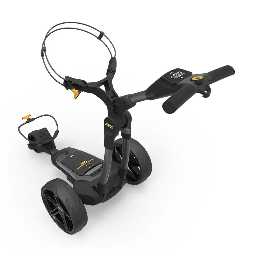 Powakaddy FX3 Gun Metal Lithium 2023 Electric Golf Trolley + Free Gift 3 Powakaddy FX3 Gun Metal Lithium 2023 Electric Golf Trolley + Free Gift