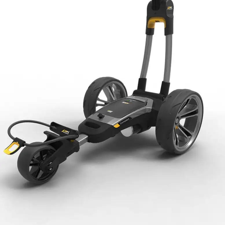 Powakaddy CT6 Gun Metal Lithium 2022 Electric Golf Trolley Free Gift 6 Powakaddy CT6 Gun Metal Lithium 2022 Electric Golf Trolley Free Gift - Image 4