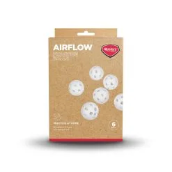 Masters Golf Airflow XP Practice Balls 6 Pack -Golf Clubs Store AirFlowXPWHT 1280x
