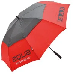 Big Max Aqua Double Canopy Golf Umbrella -Golf Clubs Store BigMaxAquaUmbrellaCharRed1000 1500x
