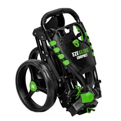 Eze Glide Compact+ 3 Wheel Golf Trolley -Golf Clubs Store EZCharLimeFold1000 1500x