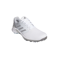 Adidas Golf ZG21 Spiked Wide Shoes FW5551 -Golf Clubs Store FW5551 FTW photo front lateral top white 1500x