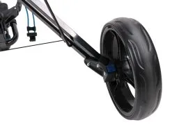 Ben Sayers D3 3 Wheel Push Golf Trolley -Golf Clubs Store G5231 D3PushTrolley Wheeldetail 1500x