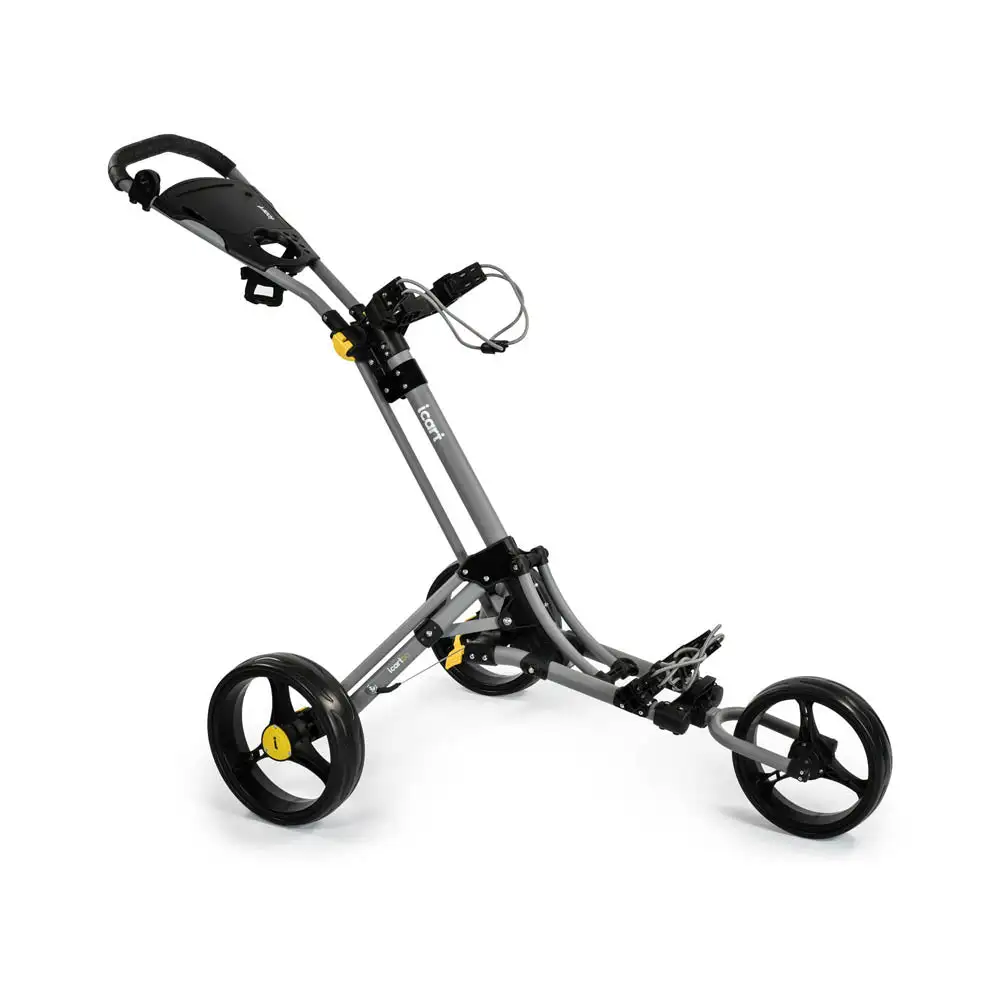 Masters Golf I Cart GO 3 Wheeled Push Golf Trolley 3 Masters Golf I Cart GO 3 Wheeled Push Golf Trolley