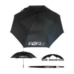 Sun Mountain H2NO Dual Canopy Golf Umbrella - Black