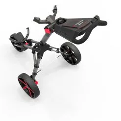 Powakaddy MICRA Cube Push Compact Golf Trolley -Golf Clubs Store MICRAREDOPENREAR 1000 1000 1500x