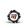 Masters Golf Poker Chips With Magnetic Ball Marker -Golf Clubs Store PokerChipSingle 1500x