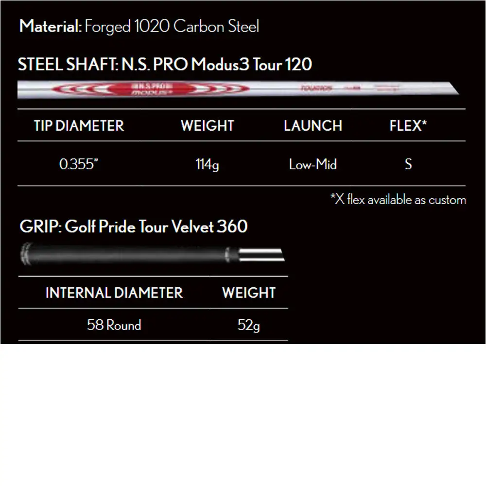 Srixon Golf ZX7 MKII Forged Irons 8 Srixon Golf ZX7 MKII Forged Irons - Image 6