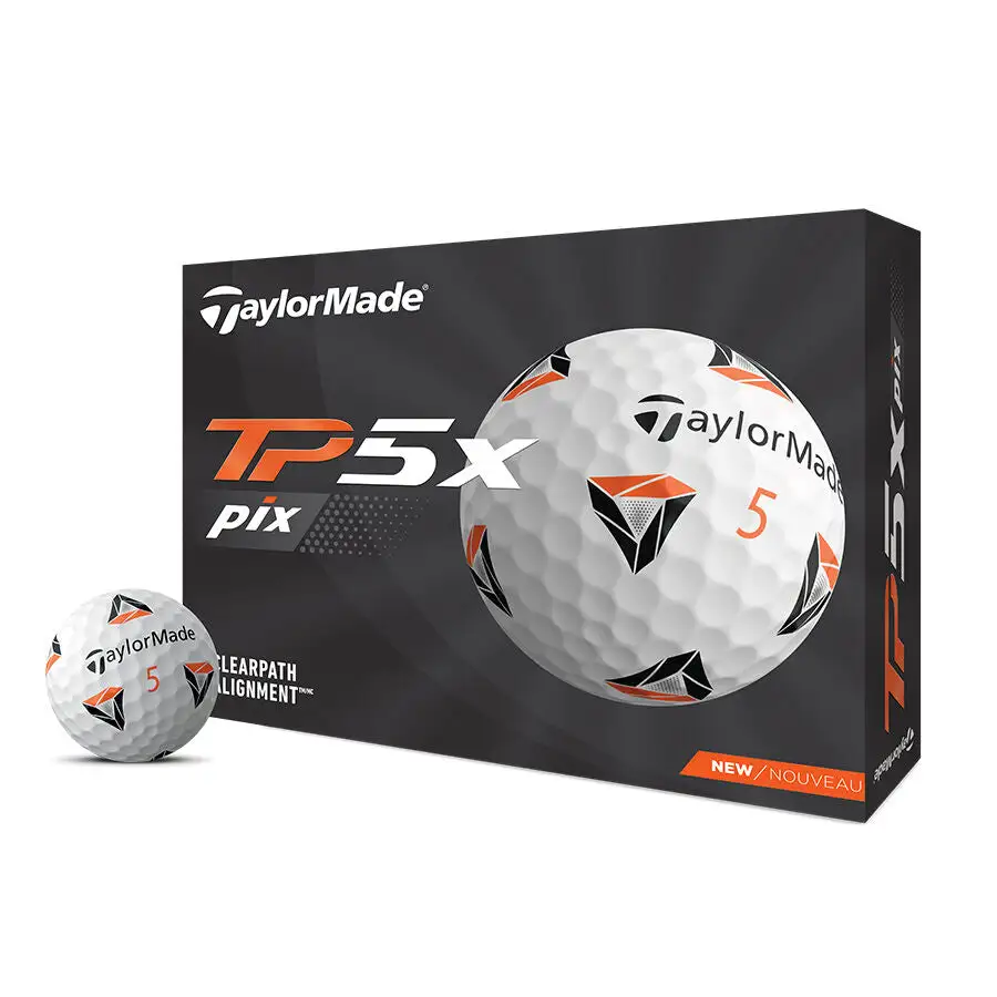TaylorMade TP5X Pix Golf Balls 3 TaylorMade TP5X Pix Golf Balls
