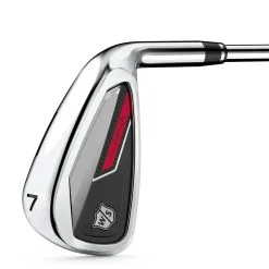 Wilson Staff Dynapower Steel Shaft Irons -Golf Clubs Store WG1P028600V 5 DYNAPWR Iron Toe Down.png.high res 1500x