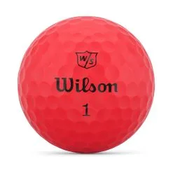 Wilson Staff Duo Soft Golf Balls -Golf Clubs Store WG2006126 3 Duo Soft BallStamp Red.png.high res 1500x