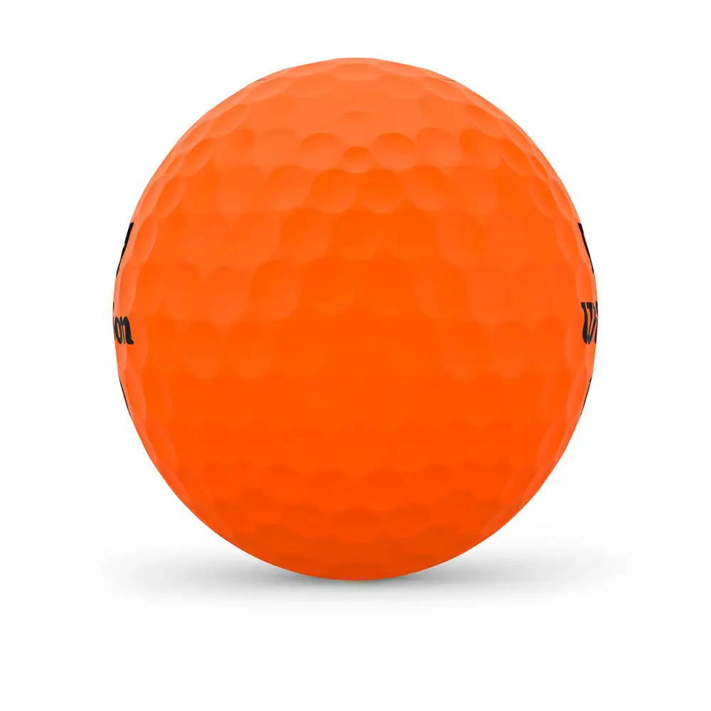 Wilson Staff Duo Optix Orange Golf Balls 4 Wilson Staff Duo Optix Orange Golf Balls - Image 2