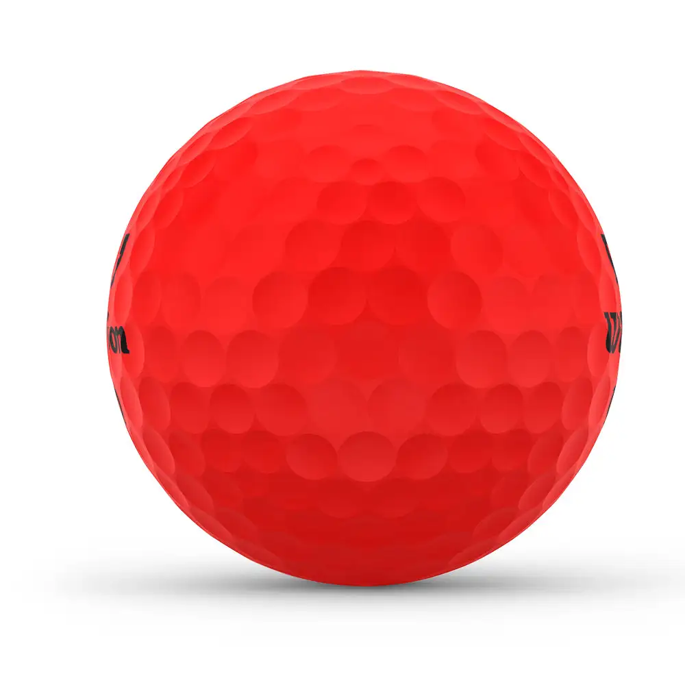 Wilson Staff Duo Optix Red Golf Balls 4 Wilson Staff Duo Optix Red Golf Balls - Image 2