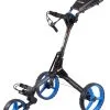 Skymax Cube 3 Wheeled Push Golf Trolley + Free Gifts -Golf Clubs Store bubeblkbluereduced 1500x