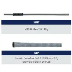 Taylormade Golf Hi Toe 3 Brushed Copper Wedge -Golf Clubs Store hitoe3standardgripshaft 1500x