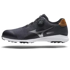 Mizuno Nexlite 008 Spikeless Boa Golf Shoes -Golf Clubs Store mizunonexlite008blackmain 1280x