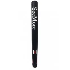 SeeMore Golf Original Milled Series PCB Putter -Golf Clubs Store seemoregrip75gramblacksilverfront 1500x