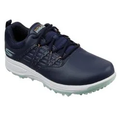 Skechers Go Golf Pro 2 Ladies Spiked Golf Shoes 17001 -Golf Clubs Store skecherladiespro2navylimemain1 d8da3db0 76f9 4f81 a5cc f8146e3cd055 1280x
