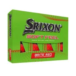 Srixon Soft Feel Brite 2023 Golf Balls -Golf Clubs Store srixonsoftfeelbritereddozbox 1500x